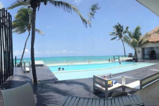 Beachside Corasol El Amanecer De Frida Para 2 Personas 普拉亚卡门 外观 照片